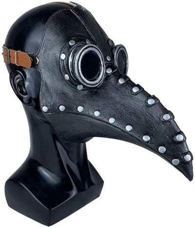 Steampunk Doktersmasker met Vogelbek voor Halloween, Cosplay en Feestelijke Verkleedkleding Accessoires