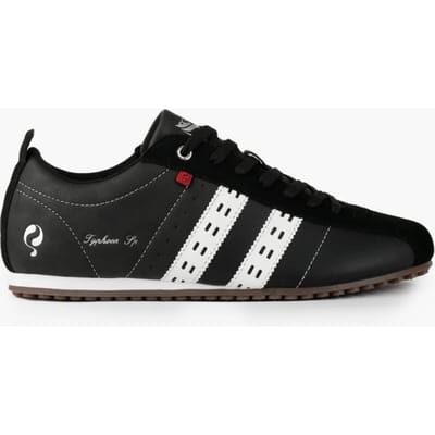 Q1905 Sneaker typhoon sp zwart/wit/rood