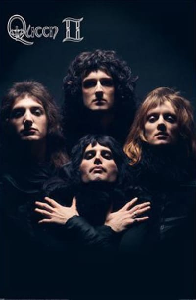 Queen Bohemian Unisex Poster - meerkleurig - Standard