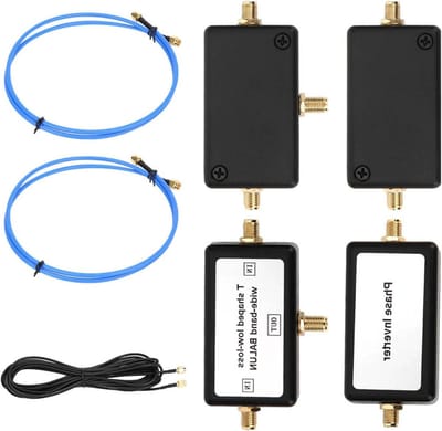 Magnetische Antenne - Passieve YouLoop - HF Ontvangst - Breedband Ontwerp - 10 kHz-30 MHz - Zwart