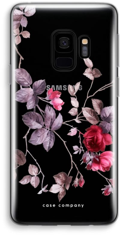 Case Company® - Hoesje geschikt voor Samsung Galaxy S9 hoesje - Mooie bloemen - Soft Cover Telefoonhoesje - Bescherming aan alle Kanten en Schermrand