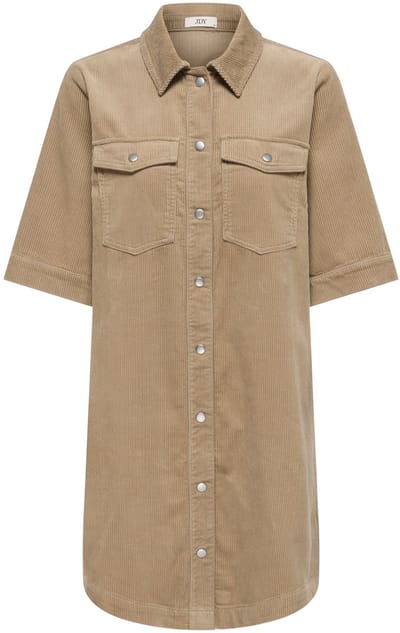 JDY - JDYSHIRAZ S/S BUTTON DRESS PNT - Dames - Mini jurken