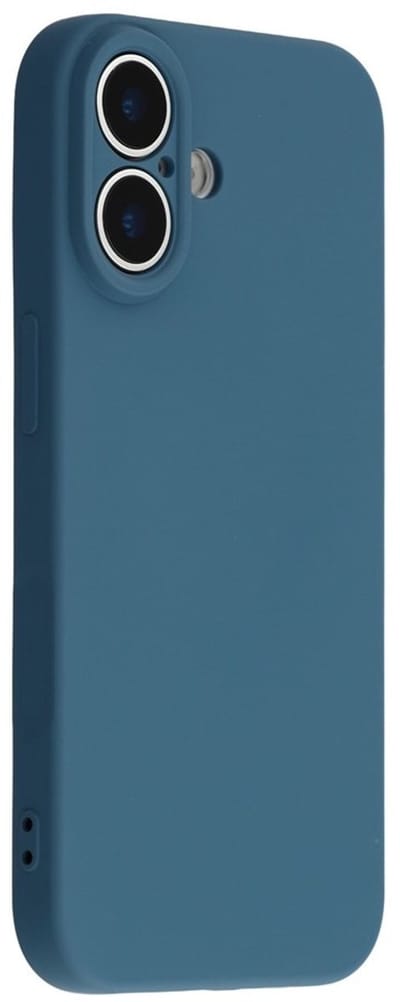 Amorus Hoesje - Geschikt voor iPhone 17 Hoesje - Amorus Colour TPU Back Cover - Metallic Blue