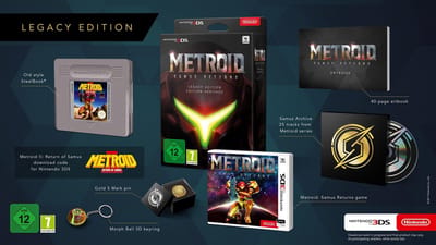 Metroid: Samus Returns - Legacy Edition - 3DS