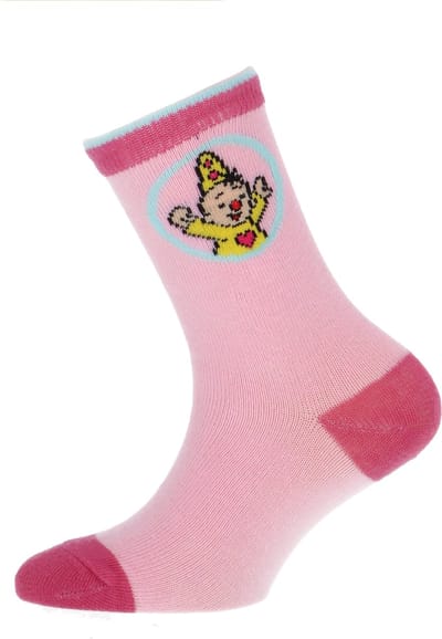 Socks Bumba Butterfly - Girls - 2-pack - Roze/Blauw - Maat 19 - 22