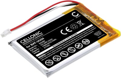 Vervangende Batterij - Accu - Babyfoon - Hoge Kwaliteit - 1000mAh - Zwart
