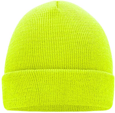 Myrtle Beach 'Knitted Cap' Beanie Felgeel
