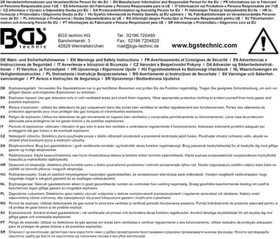 Détecteur de gaz