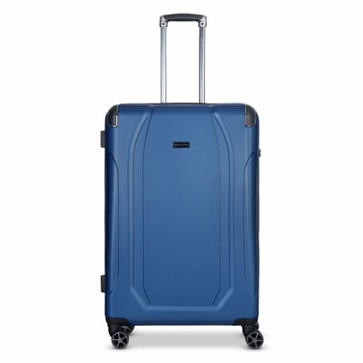 Bugatti Valencia 4 wielen Trolley L 77 cm - Harde bagage - TSA slot - blue