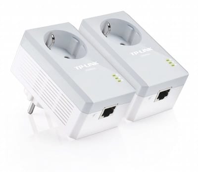 TP-LINK TL-PA4010PKIT-AV500 Powerline adapter met geÃƒÂ¯ntegreerd stopcontact startset