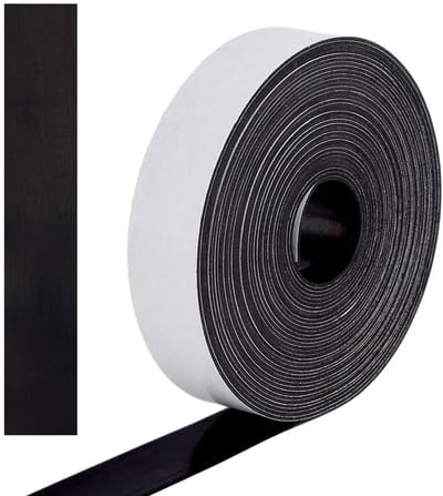 Massieve rubberen platen, 26 m lange rubberen rollen strips met zelfklevende achterkant, rubberen waterdichte strip voor doe-het-zelf pakkingen ambachten pads afdichting