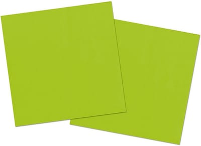 Folat - Servetten - Lime Green 3 ply 33x33cm (20 stuks)