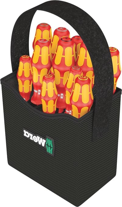 Schroevendraaierset in textiel koker - Kraftform 2go 100 - 11-delig - 05004310001