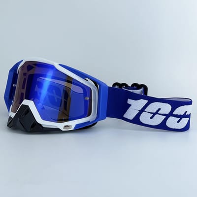 100 Sport Motocross Bril Motorfiets Zonnebril Man MTB ATV Mask Winddichte Bescherming Skiën Fietsen Racen Off-Road Bril