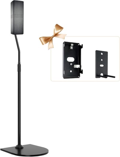 Verstelbare Speakerstand met Slideconnect Houder voor Surround Speakers en CineMate GS Series II