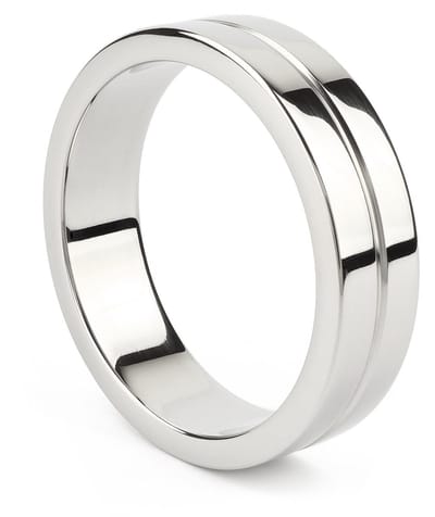 Mr. Steel Penisring Single Grooved 50