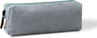Esthetisch Etui - Pennendoosje Muntentas - Kantoor School - Grote Capaciteit - 8.4 x 7.9 x 2.1 cm - Blauw