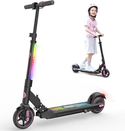 Opvouwbare Elektrische Scooter voor Kinderen 6-12 jaar - 15 km/u, LED Display, Veilig en Lichtgewicht