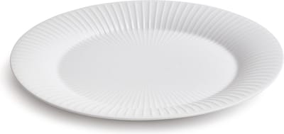 Kähler Design Hammershøi Serveerbord - 28x22,5x2,5 cm - Porselein - Wit
