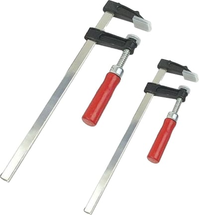 Snelspan lijmklemmen set - 4x - verzinkt staal - bereik 200 en 300 mm - lijmtang