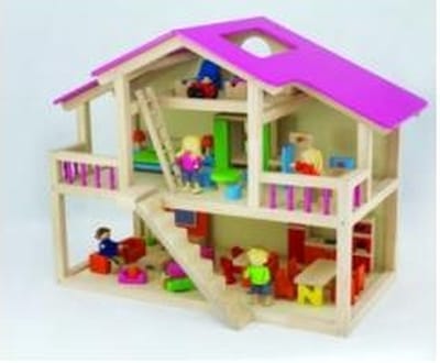 Pintoy Star Loft Dolls House Poppenhuis