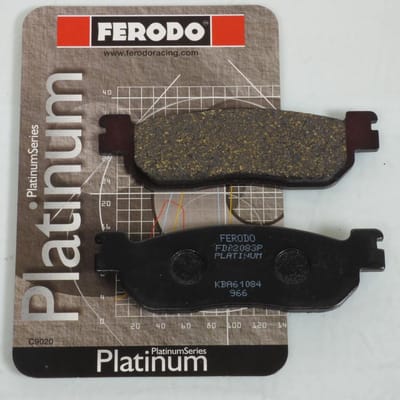 Plaquette de frein Ferodo pour Moto Yamaha 600 YZF 2001 à 2002 RJ036/RJ037/RJ039 / AR Neuf