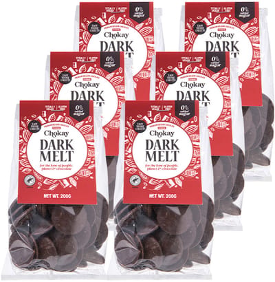 Chokay | Dark Melt | 6 stuks | 6 x 150g