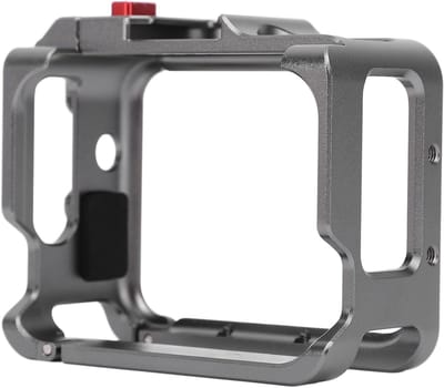 Camera Beschermkooi - Actie Camera Frame - Opnames Maken - Koude Schoen Uitbreiding - 10 x 9 x 5 cm