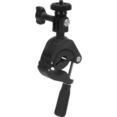 Fiets Camera Mount Geschikt voor Pocket 3 CNC Aluminiumlegering Motorfiets Stuur Camera Klem Adapter black