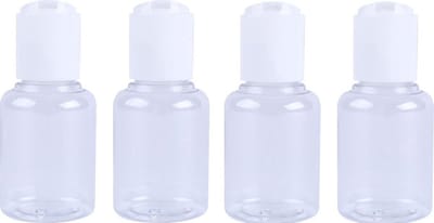 Sundaze Reisflesjes Transparant 8,5 Cm 4 Stuks