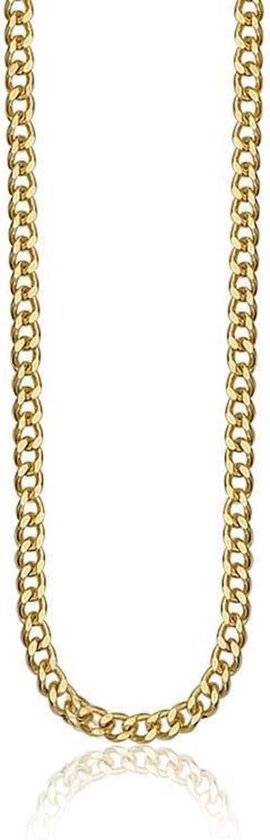 Montebello Ketting Gourmette - 925 Zilver Verguld - 1.5mm - 45cm