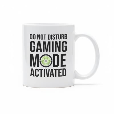 330ml Do Not Disturb Gaming Mode Activated Mok – Grappige Gamer Koffiebeker voor PC & Console Spelers