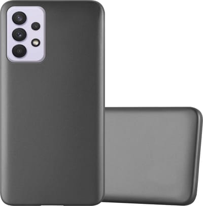 Cadorabo Hoesje geschikt voor Samsung Galaxy A33 5G in METALLIC GRIJS - Beschermhoes gemaakt van flexibel TPU silicone Case Cover