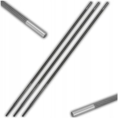 Merkloos - Vijlenset - Kettingzaagvijl 3 Stuks - 4,8mm - Met Etui