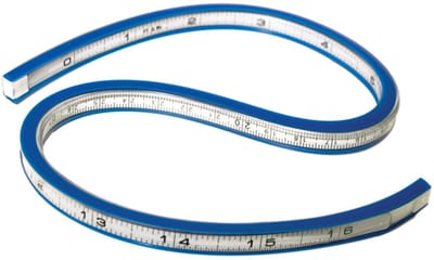 Westcott flexibel liniaal - 40cm - inch / cm verdeling - AC-TC385