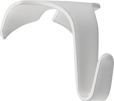 STAS kantlathaak - scheidingwandhaak - windsor (10 stuks) - Wit
