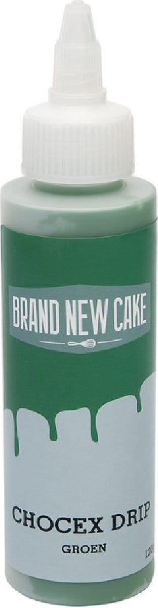 BrandNewCake® Chocex Drip Groen 120gr - Cake Drip - Taartdecoratie - Taartversiering