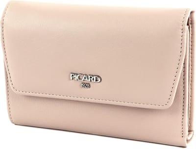 PICARD Leren Portemonnee Bingo Flap Wallet Rosequartz Oud roze