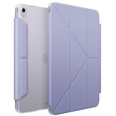 Coque UNIQ Camden Click iPad Air 13  M2 2024 / M3 2025 / M4 2026 violet/violet clair