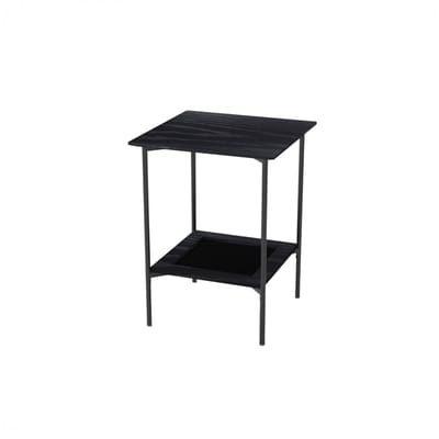 Giga Living Nachtkastje Pensacola - Zwart - 45x45x55cm