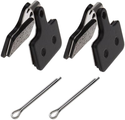 Dailygoods - Dailygoody - Halfmetalen Remblokken - Fietsremblokken - Zwart - Compatibel met Ultegra - 4 mm Dikte - Geschikt voor Schijfremmen