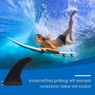 Verwijderbare surfplank vin voor SUP en longboard, inclusief schroeven, waterafscheider voor opblaasbare kajak en surfplank