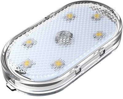 LED verlichting - Led verlichting auto - 1-pack - Auto LED-interieurverlichting - 7 kleuren auto sfeerverlichting - USB oplaadbare auto leeslampjes - Draagbaar