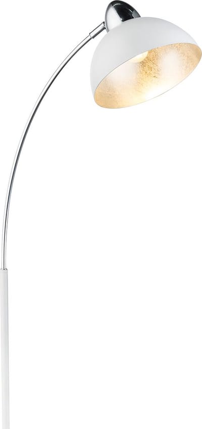 Globo vloerlamp Anita - wit - metaal - 24703SW