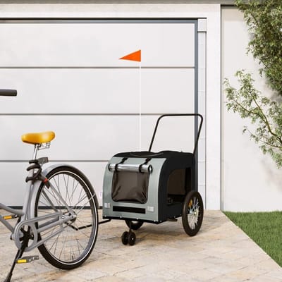 Fietskar voor Huisdieren - Hondenkar Aanhanger - Veilig Vervoer - Waterafstotende Hoes - 75.5 x 54 x 10.5 cm