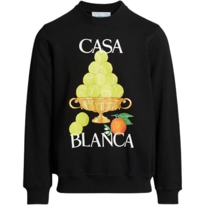 Casablanca La Corbeille D'oranges Zwart Sweatshirt