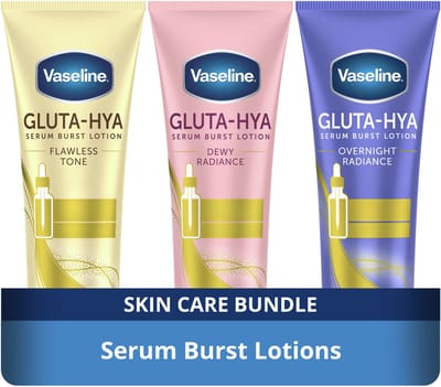 Vaseline - Gluta Hya - Set van 3 x 200ml - Voordeelverpakking
