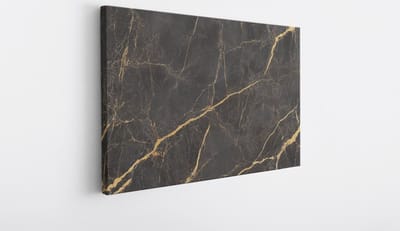 Saammp Canvas Schilderij - Marmer Grijs - Abstract - 30x20 - Foto op canvas - Wanddecoratie - Muurdecoratie Woonkamer - Slaapkamer decoratie - Canvas Print