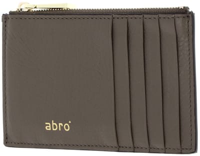 abro kaarthouder Leather Dalia Wallet Tope Taupe