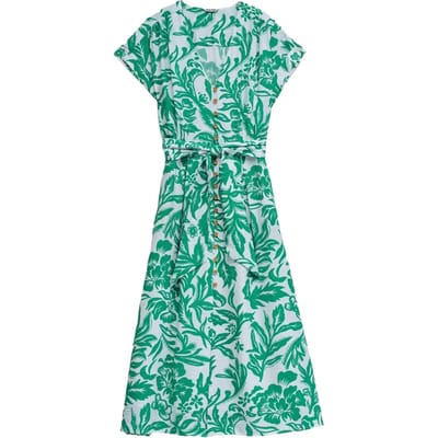 Bloemmotief jurk dames Salsa Jeans